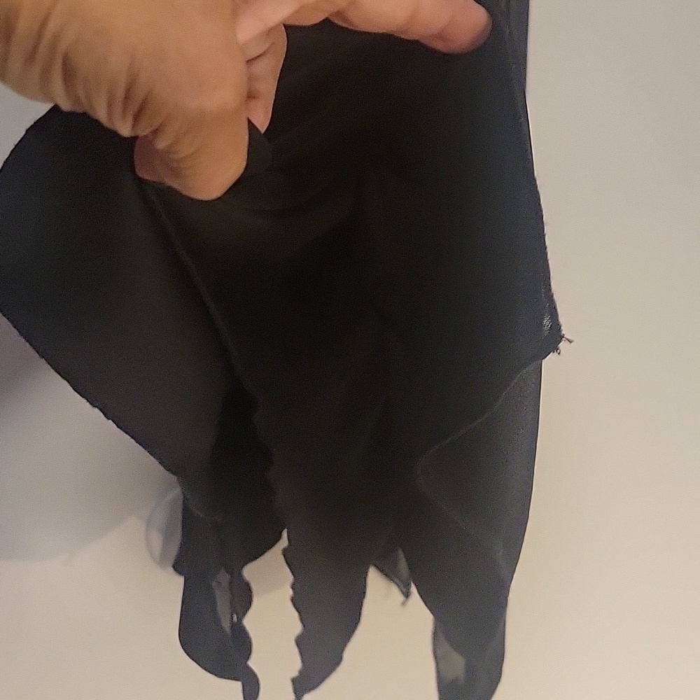 En Focus Studio Women's Black Luned Cocktail Dress, Size: 16W - Picture 3 of 8